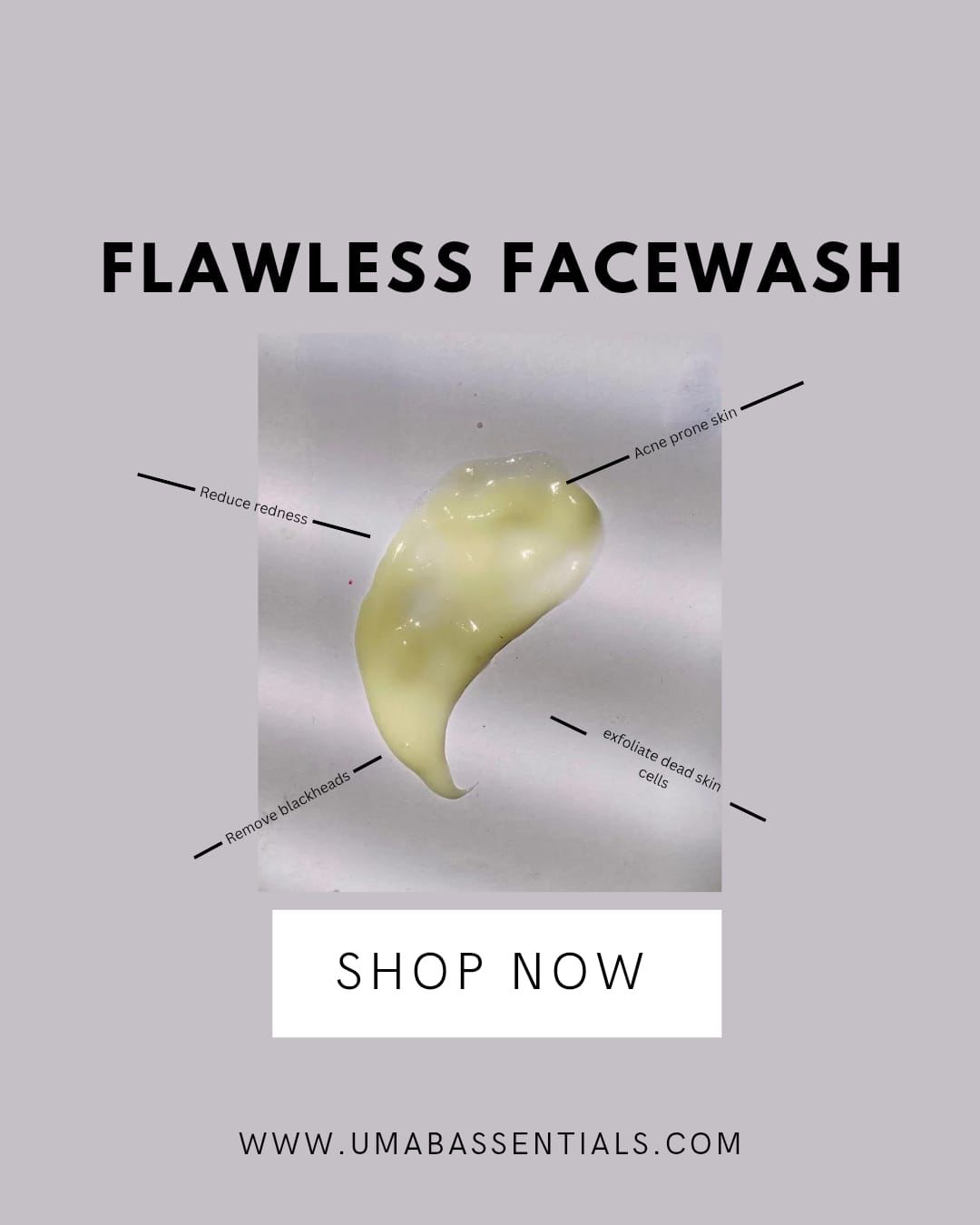 FLAWLESS FACEWASH (OILY ACNE PRONE SKIN)