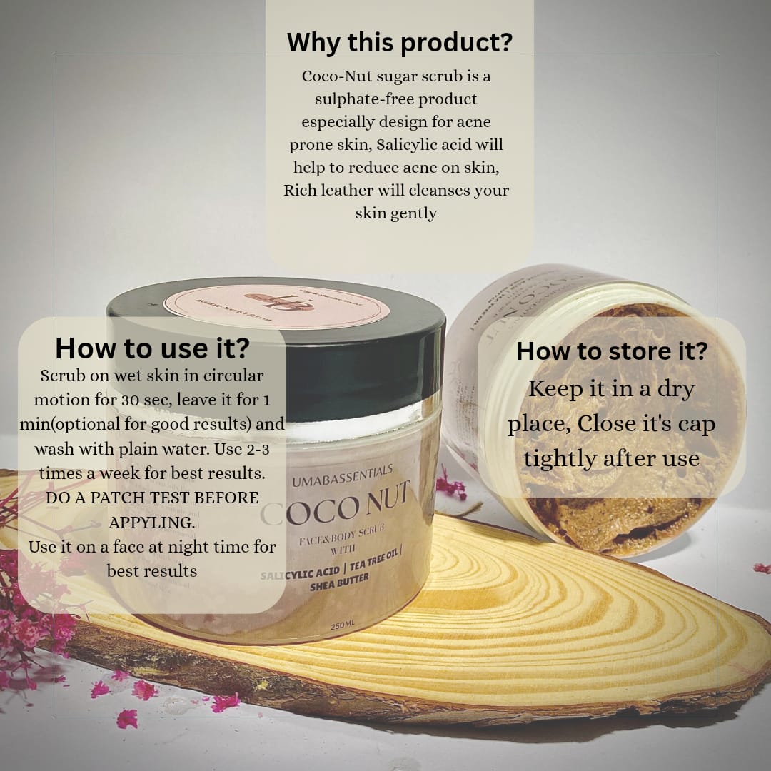 COCO-NUT FACE&BODY SUGAR SCRUB