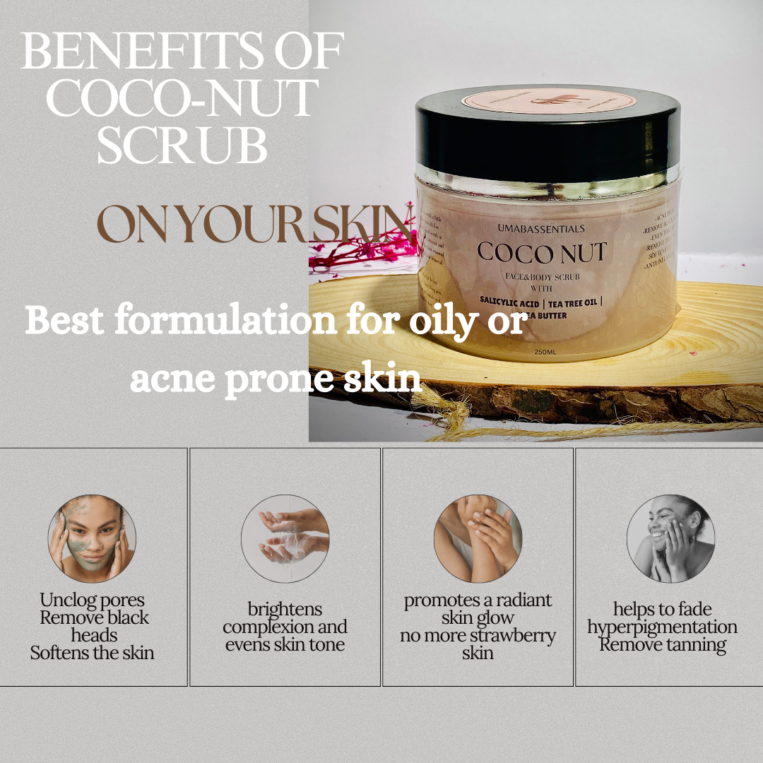 COCO NUT FACE AND BODY SCRUB